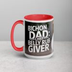 Bichon Dad: Chief Belly Rub Giver Coffee Mug - Image 11