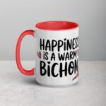 Happiness Is a Warm Bichon Coffee Mug & Tea Cup - Image 11