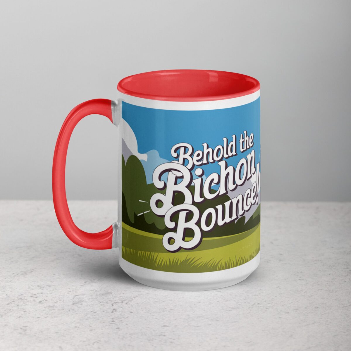Behold the Bichon Bounce! Coffee Mug - Image 11