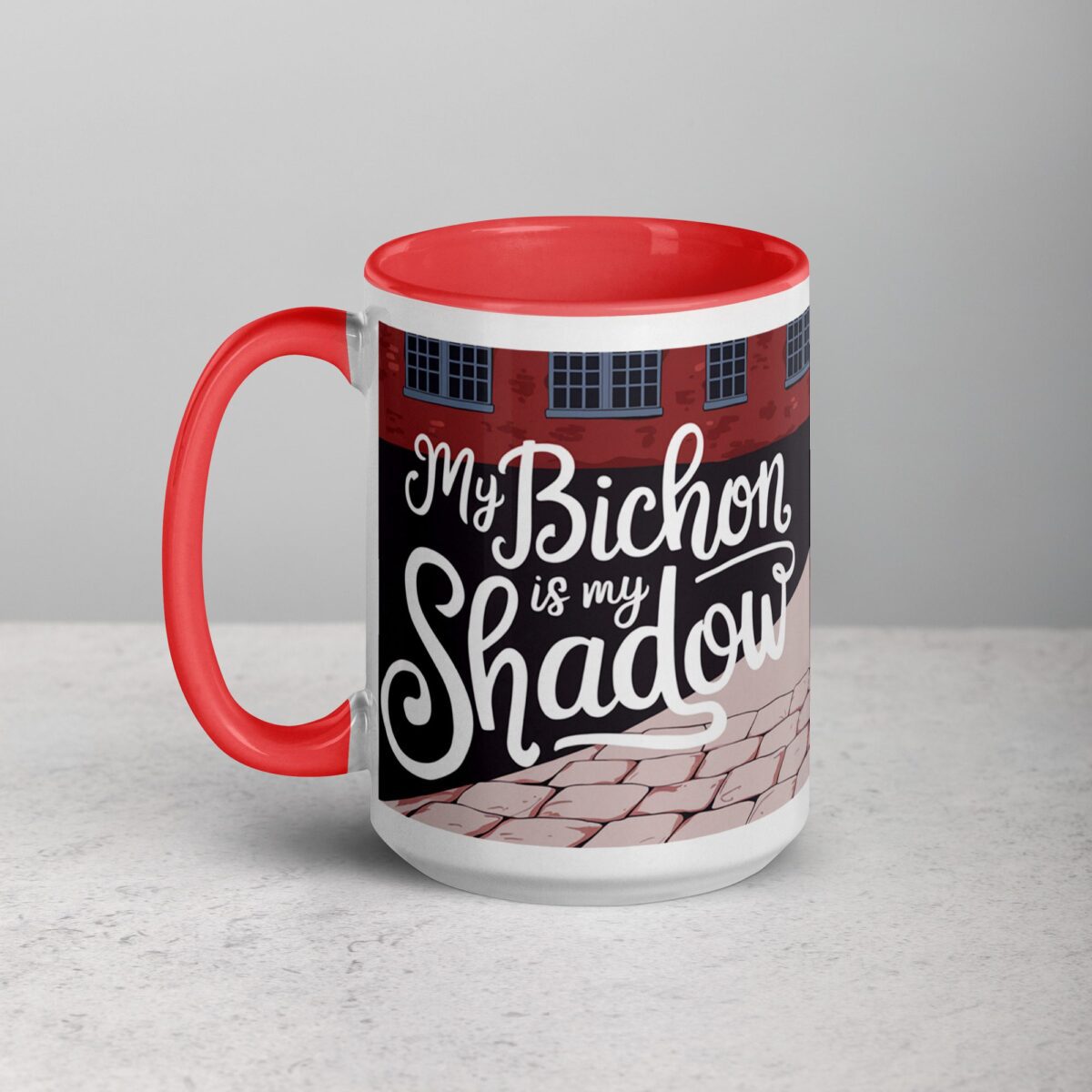 My Bichon Is My Shadow Coffee Mug - Image 11