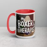 My Boxer Is My Therapist Coffee Mug - Image 11