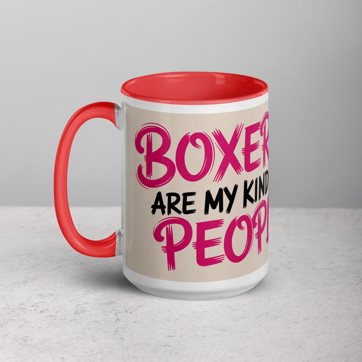 Boxers Are My Kind of People Coffee Mug & Tea Cup - Image 11