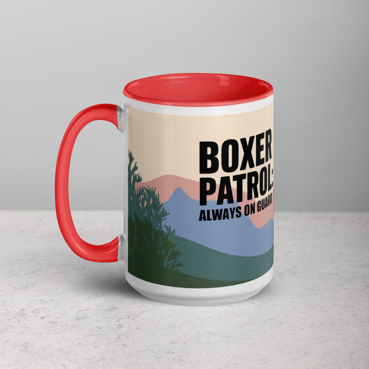 Boxer Patrol: Always on Guard Coffee Mug - Image 11