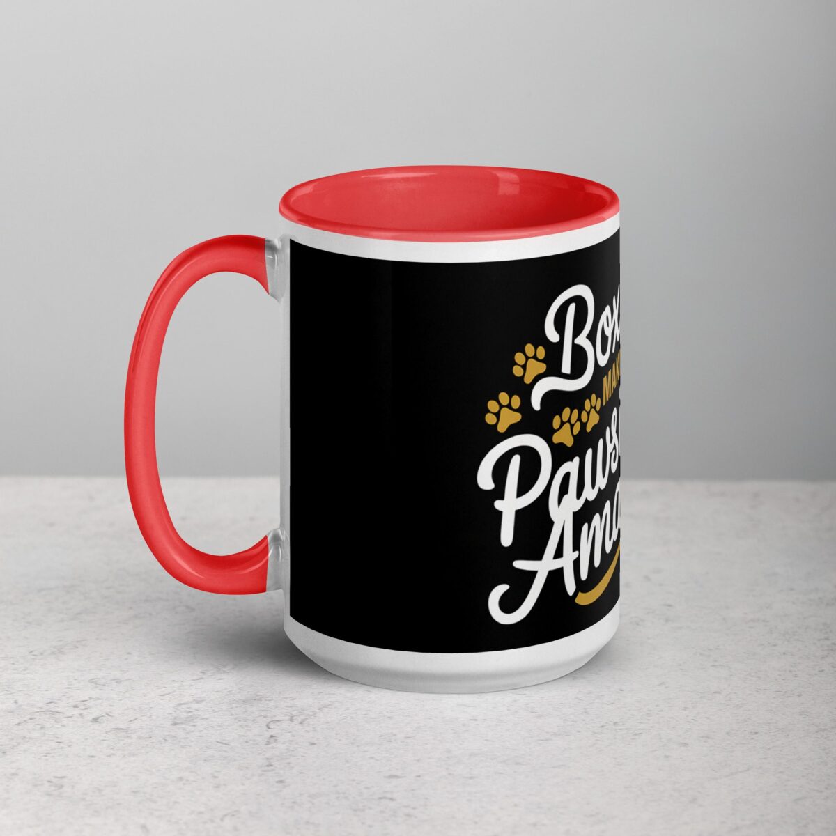 Boxers Make Life Pawsitively Amazing Coffee Mug - Image 12