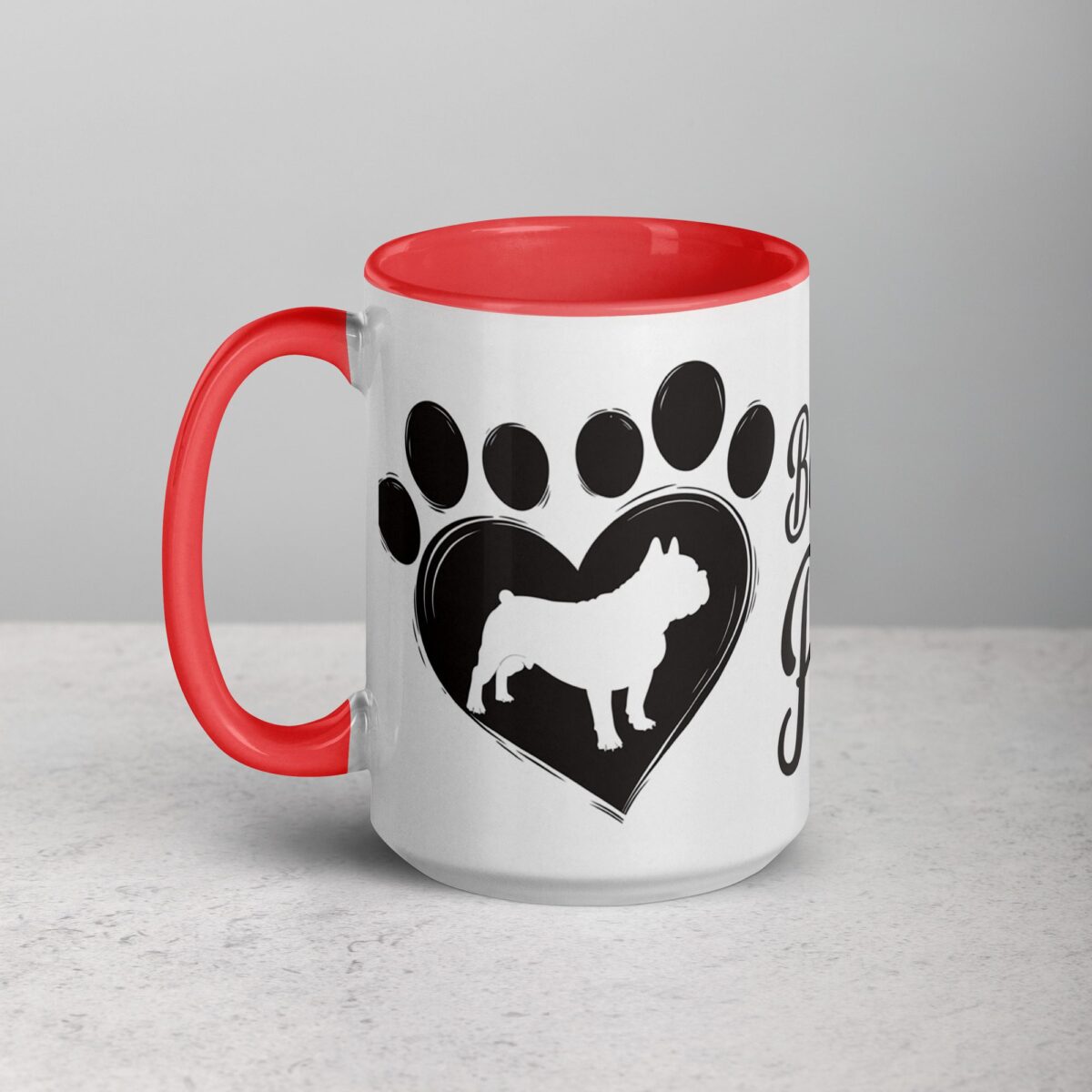 Bulldog Love Is Pawsome Coffee Mug - Image 11