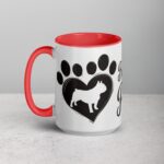 Bulldog Love Is Pawsome Coffee Mug - Image 11