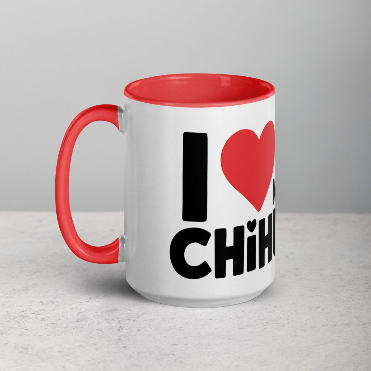 I ❤️ My Chihuahua Coffee Mug & Tea Cup - Image 11