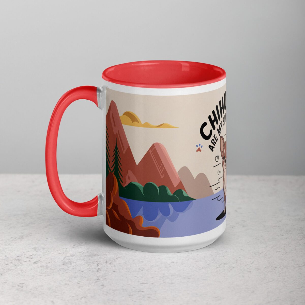 Chihuahuas Are My Spirit Animal Coffee Mug - Image 11