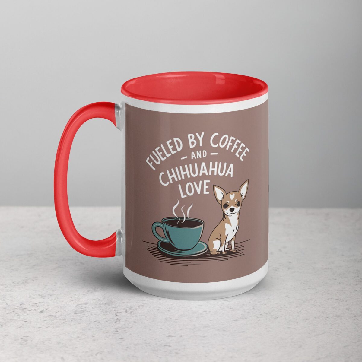 Fueled by Coffee and Chihuahua Love Mug - Image 11