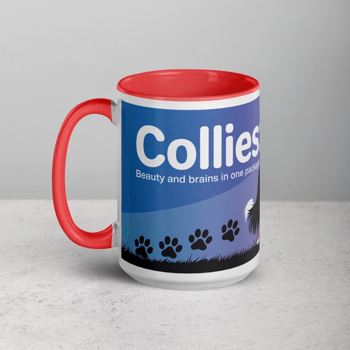 Collies: Beauty and Brains in One Package Coffee Mug - Image 11