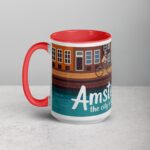 Amsterdam: The City of Bikes and Canals Coffee Mug - Image 11