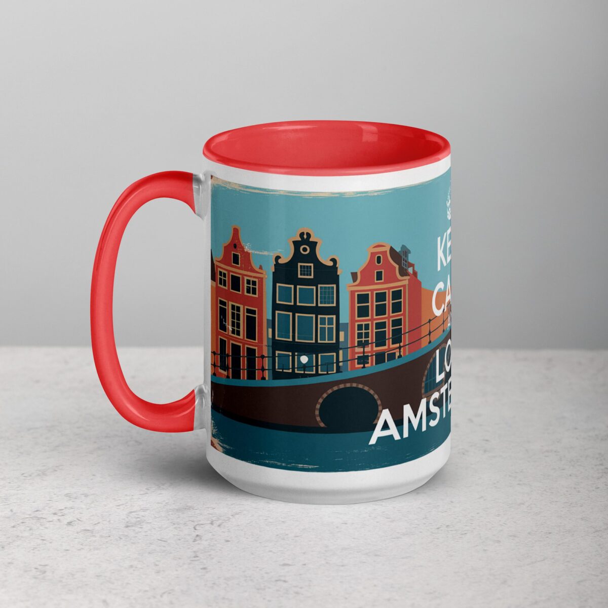 Keep Calm and Love Amsterdam Coffee Mug - Image 11