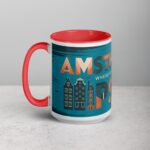 Amsterdam: Where History Meets Hipster Coffee Mug - Image 11