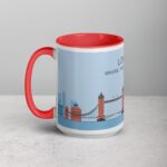 London: Where the Thames Flows Coffee Mug - Image 11