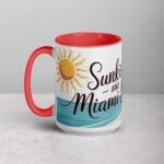 Sunkissed and Miami Blessed Coffee Mug - Image 11