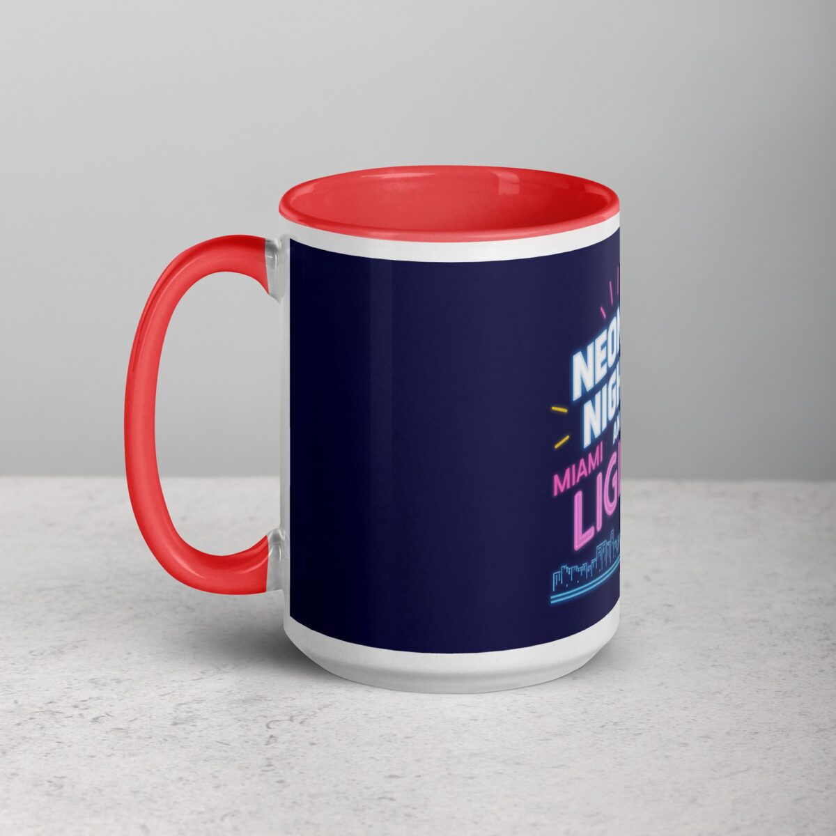 Neon Nights and Miami Lights Coffee Mug - Image 11