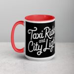Taxi Rides and City Lights Coffee Mug - Image 11
