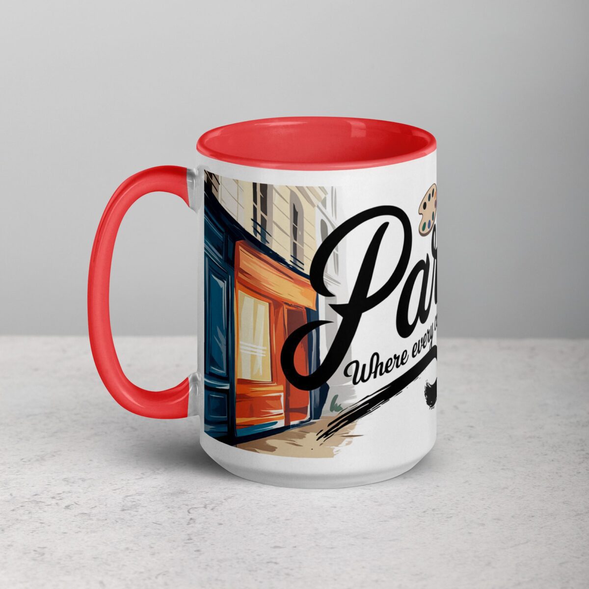 Paris: Where Every Corner Is Art Coffee Mug - Image 11