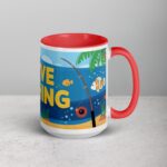 I Love Fishing Fun Coffee Mug & Tea Cup - Image 12