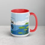 I Love Fishing Elegant Coffee Mug & Tea Cup - Image 12