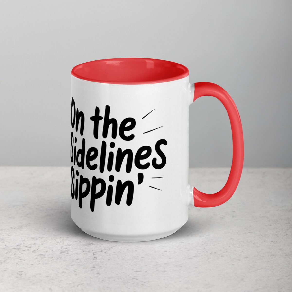 On the Sidelines Sippin’ Football Coffee Mug & Tea Cup - Image 12