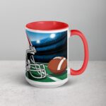 I Love Football Fun Coffee Mug & Tea Cup - Image 12