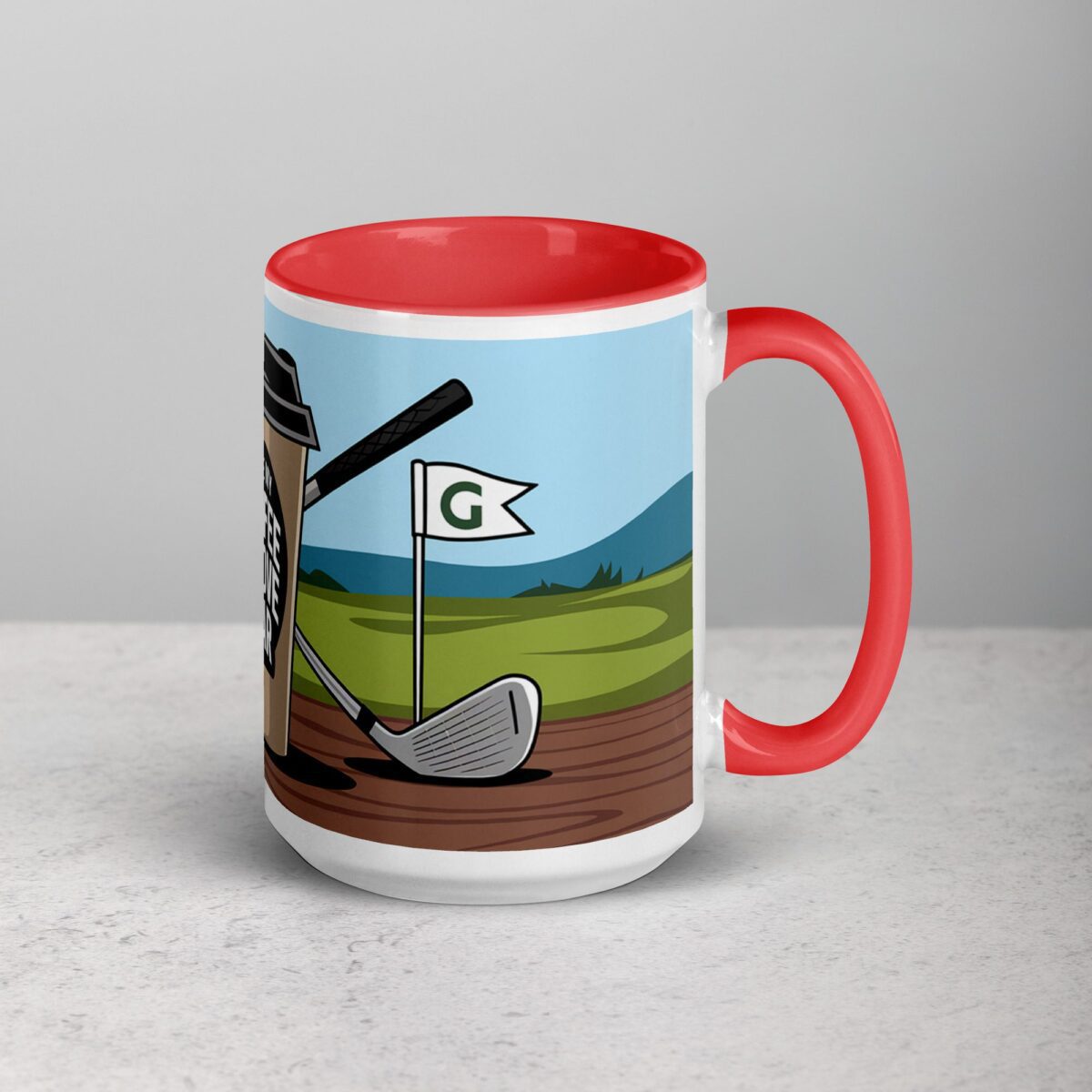 I Like My Coffee Above Par Golf Mug - Image 12
