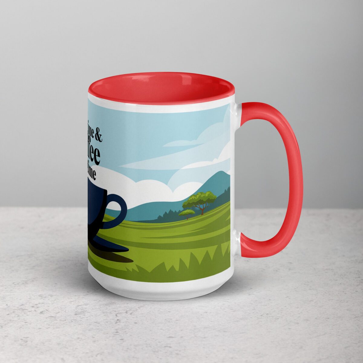 Tee Time & Coffee Time Golf Mug - Image 12