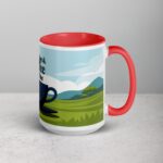 Tee Time & Coffee Time Golf Mug - Image 12