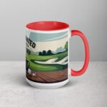 Caffeinated and Ready to Tee Off Golf Mug - Image 12