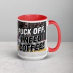 Puck Off, I Need Coffee! Hockey Mug - Image 12