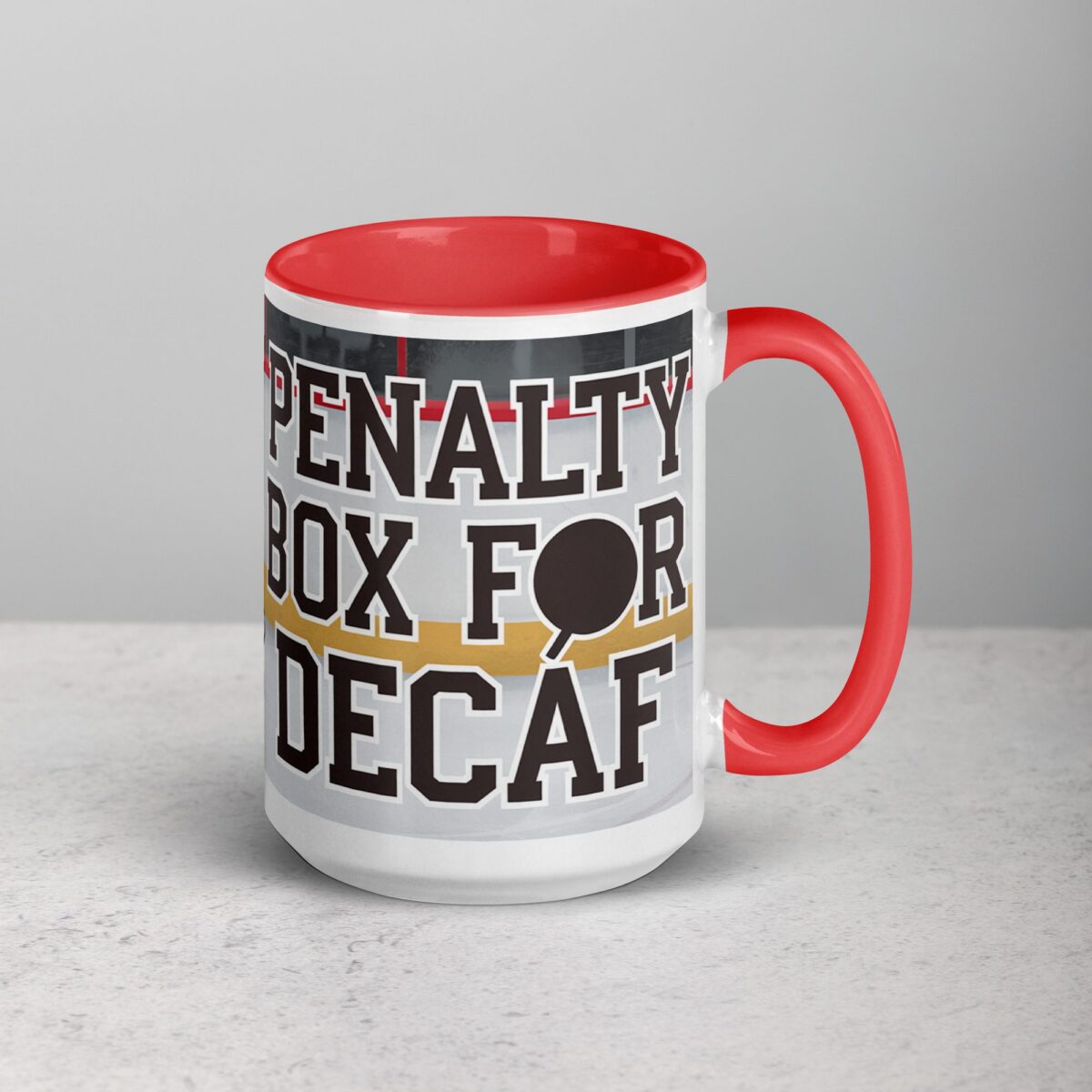 Penalty Box for Decaf Hockey Coffee Mug - Image 12