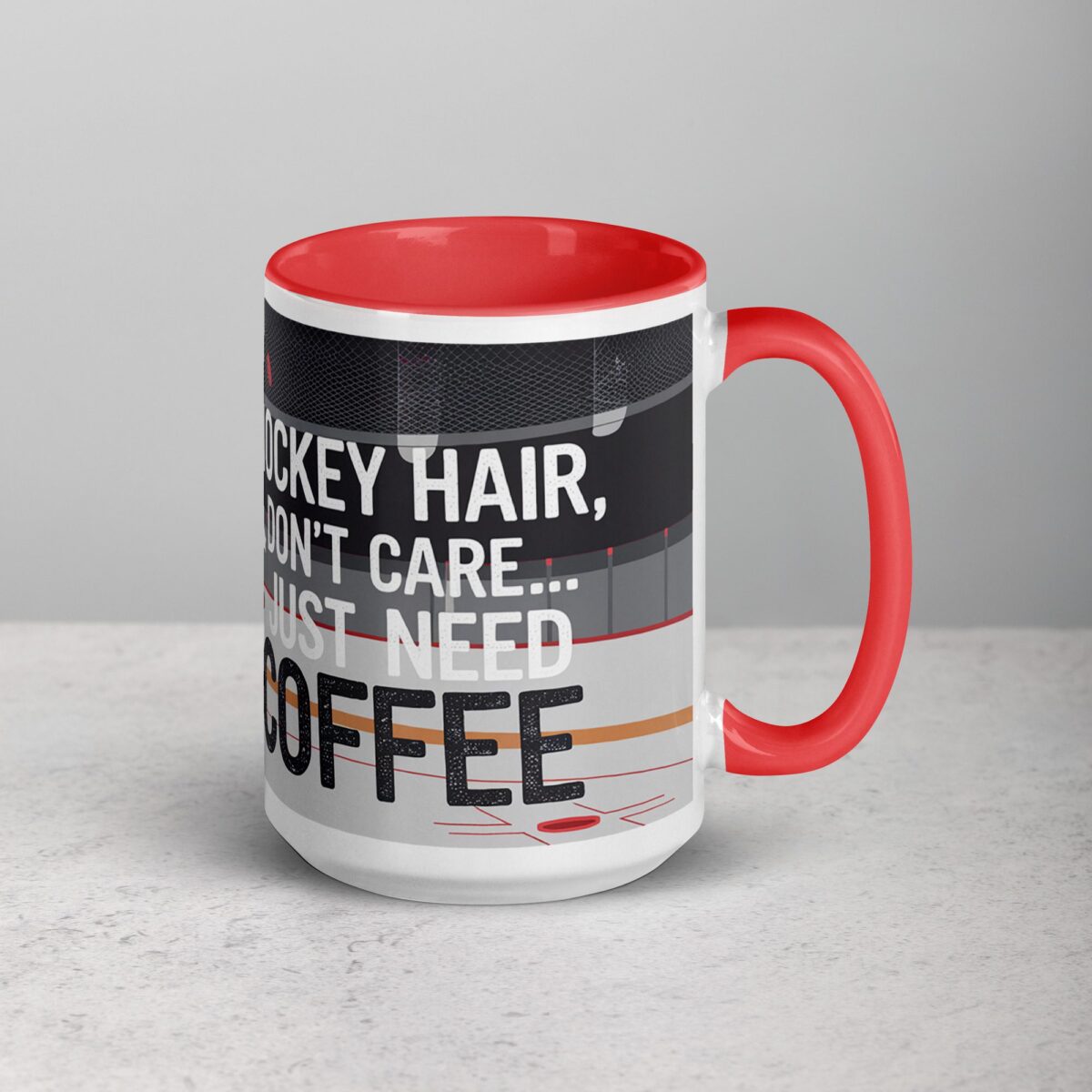 Hockey Hair, Don’t Care… Just Need Coffee Mug - Image 12