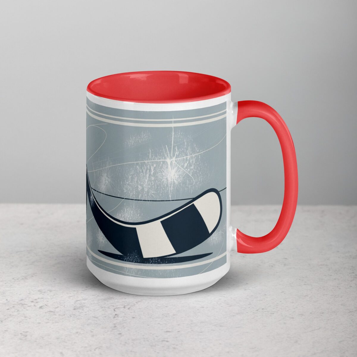 I Love Hockey Elegant Hockey Coffee Cup - Image 12