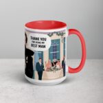 Elegant Thank You Best Man Coffee Mug & Tea Cup - Image 12
