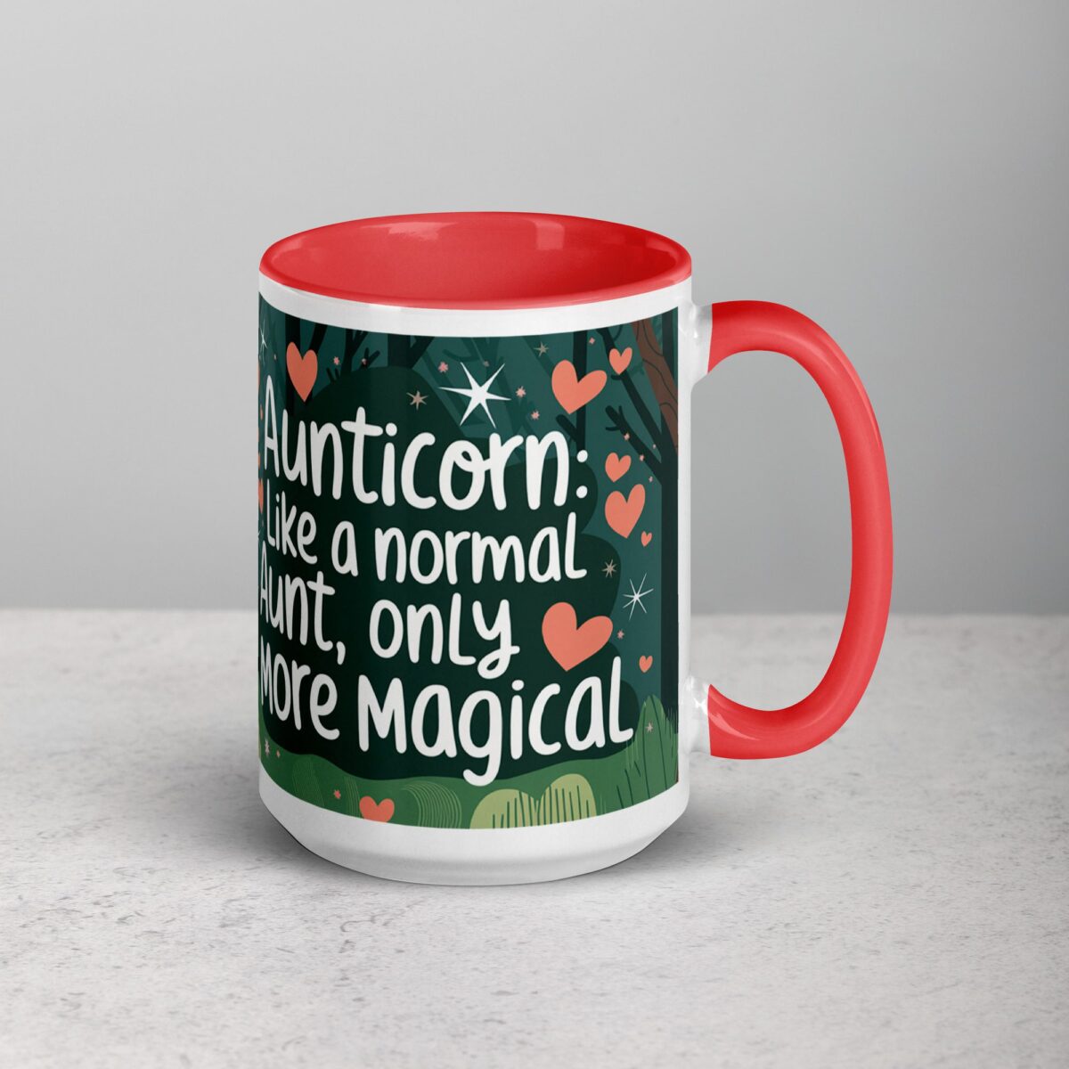 Aunticorn: Like a Normal Aunt, Only More Magical Mug - Image 12