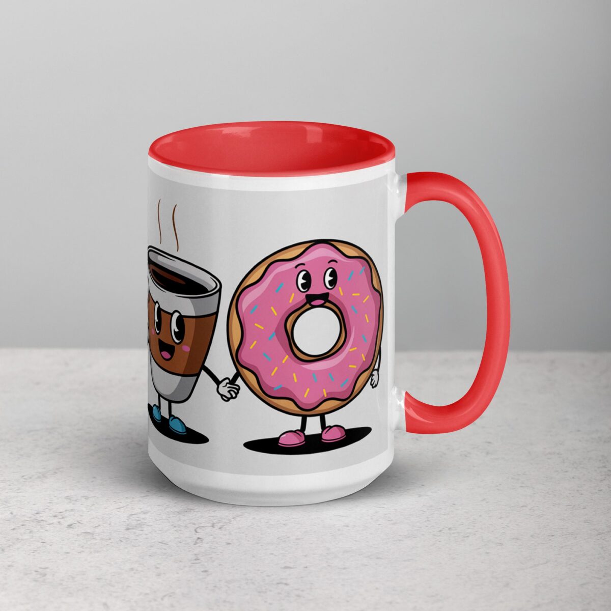 We Go Together Like Coffee & Donuts Friend Mug - Image 12