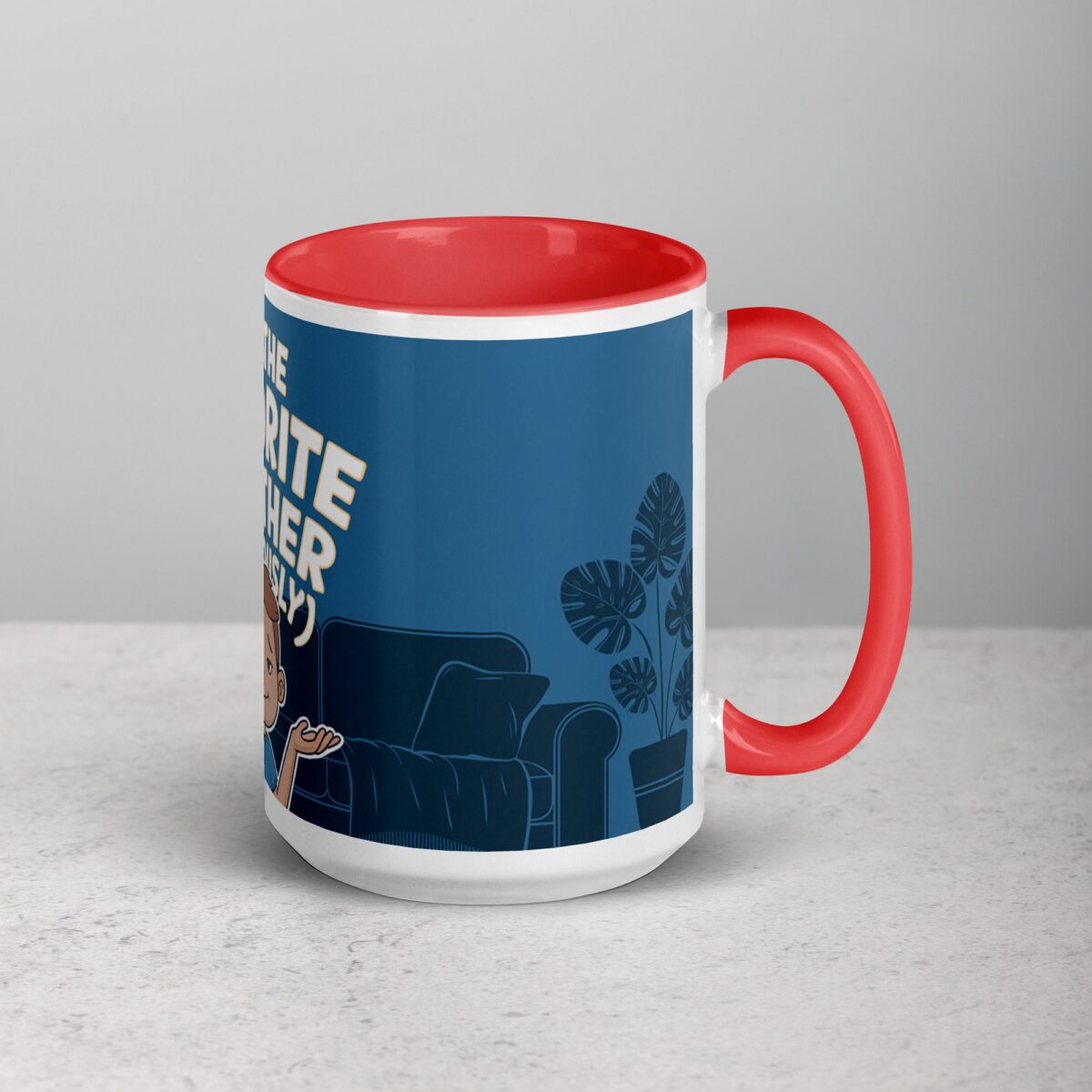 I’m the Favorite Brother (Obviously) Coffee Mug - Image 12