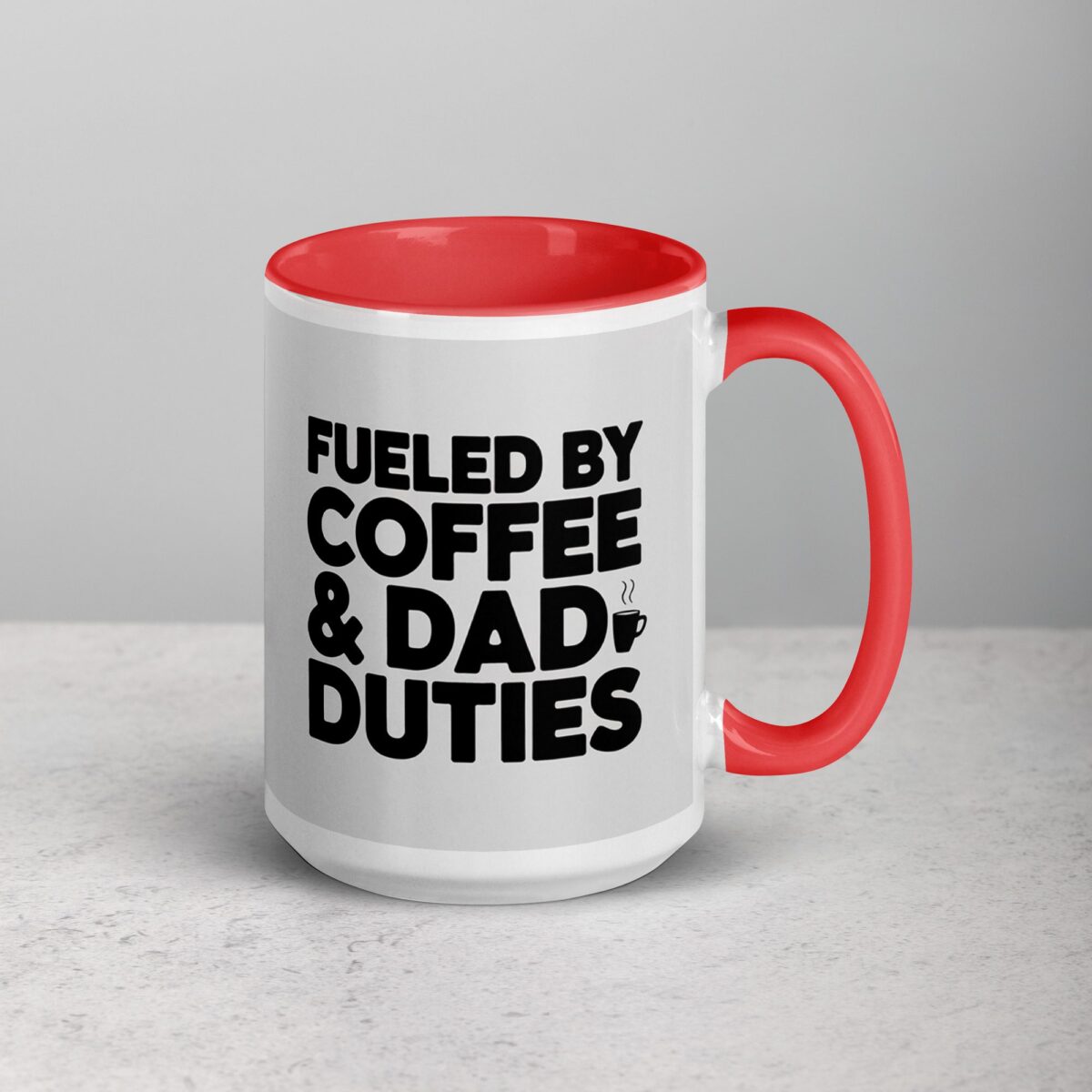 Fueled by Coffee & Dad Duties Mug - Image 12