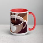 Raising Kids, Raising Coffee Levels Mug - Image 12