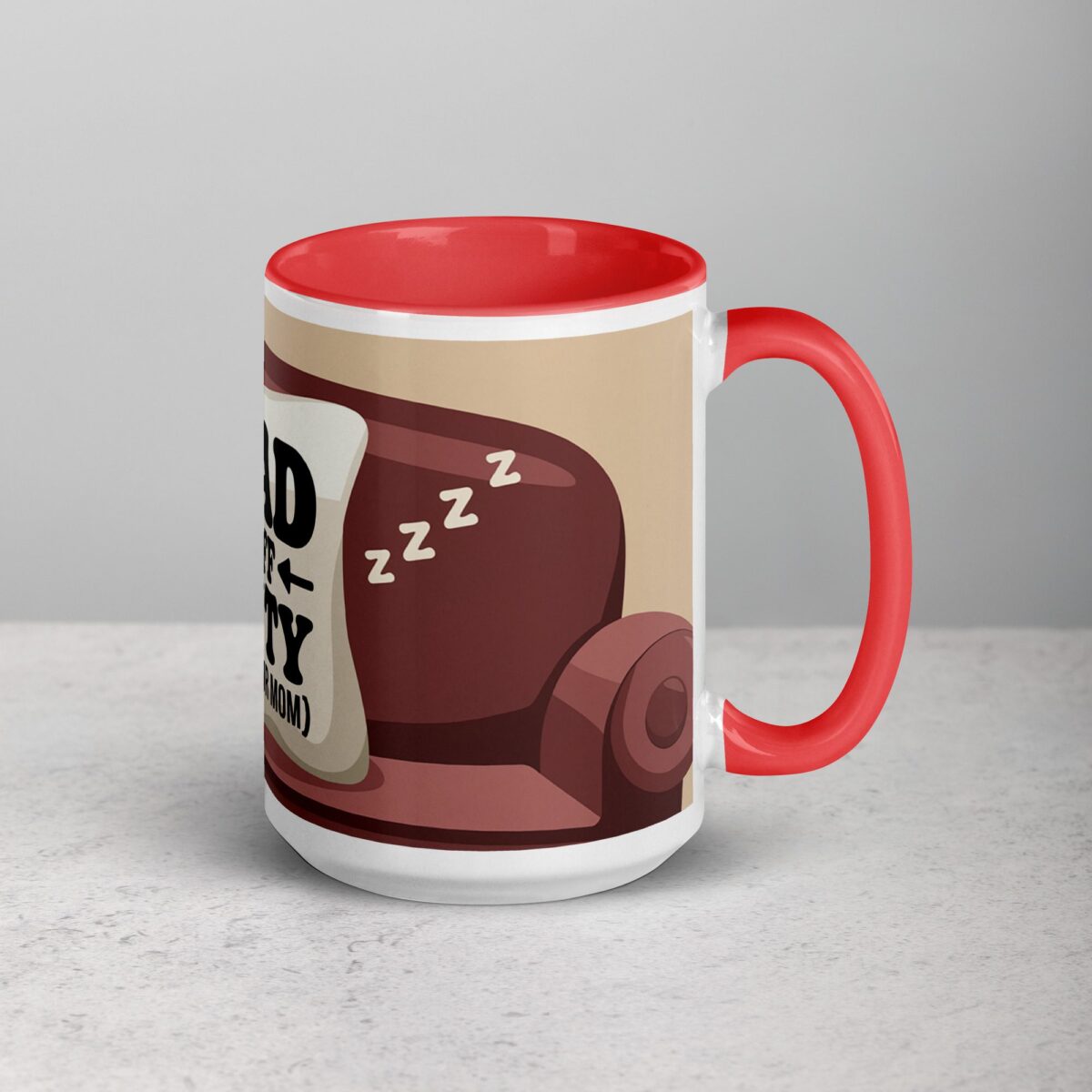 Dad Off Duty (Ask Your Mom) Coffee Mug - Image 12