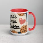 Grandma’s Secret Recipe: Love & Cookies Coffee Mug - Image 12