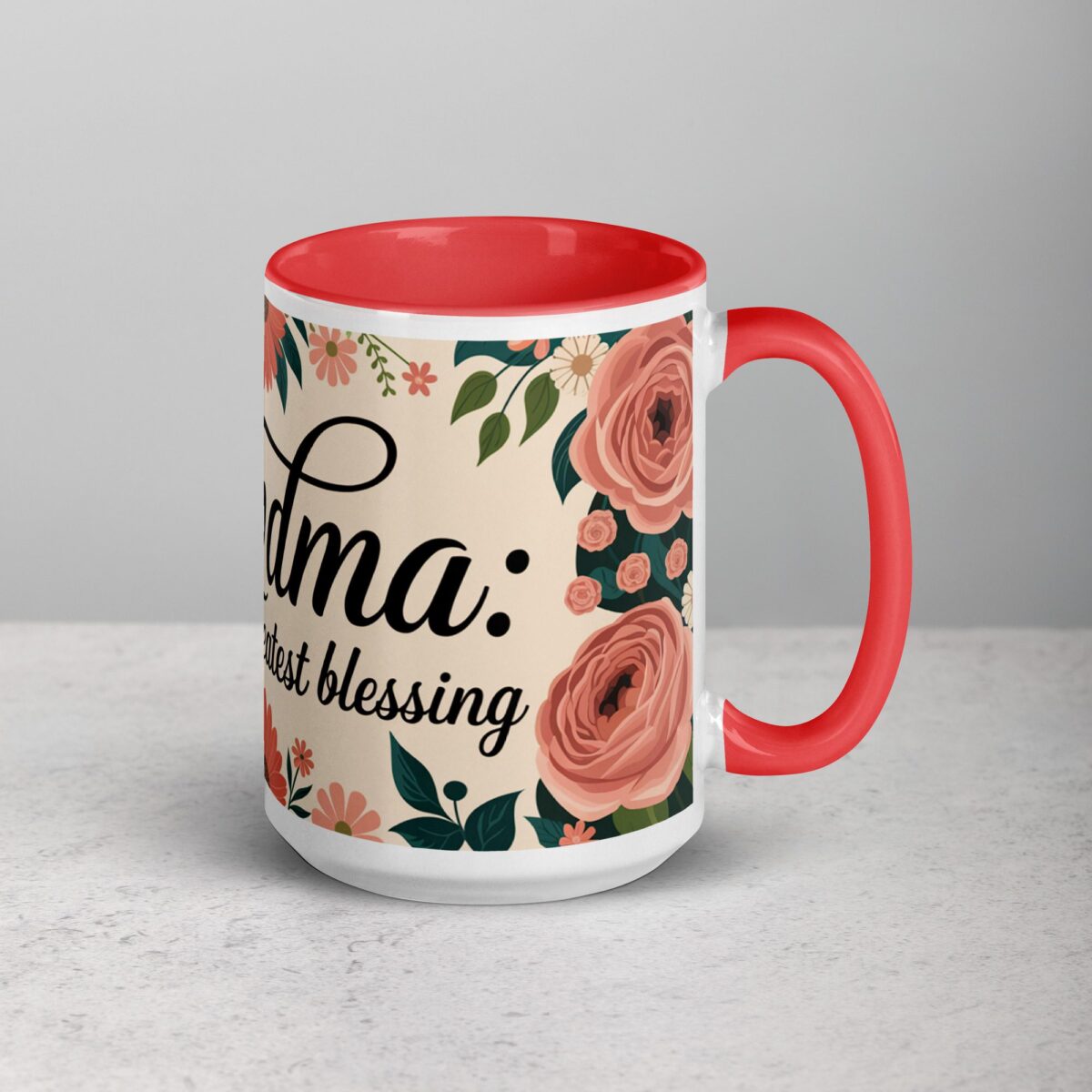 Grandma: Life’s Greatest Blessing Coffee Mug - Image 12