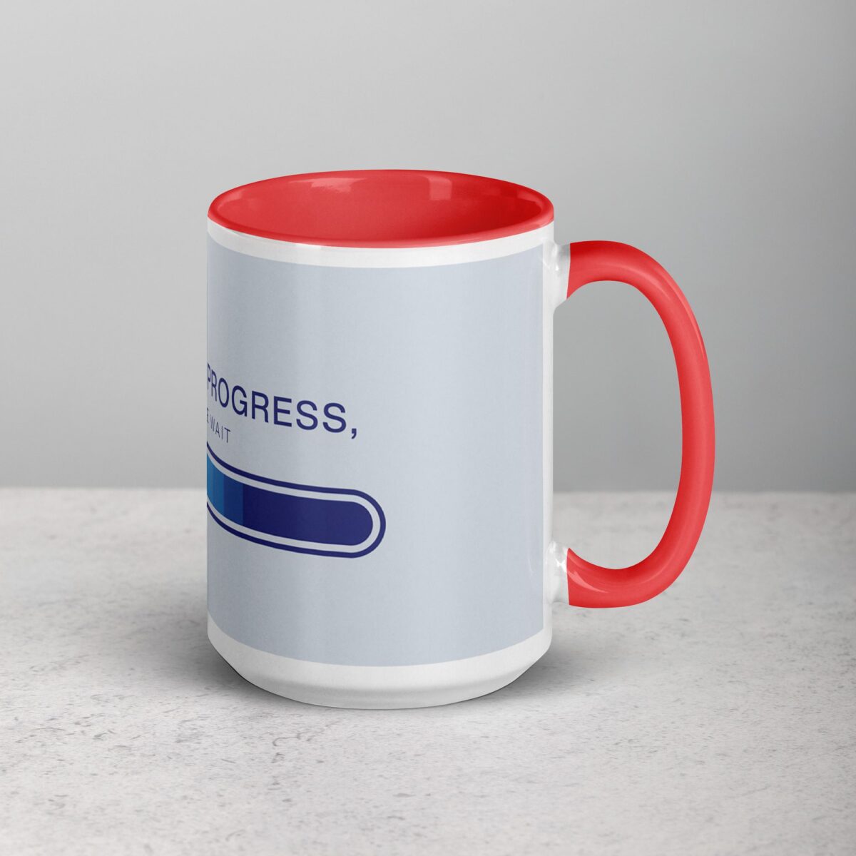Lawyer in Progress, Please Wait Coffee Mug - Image 12
