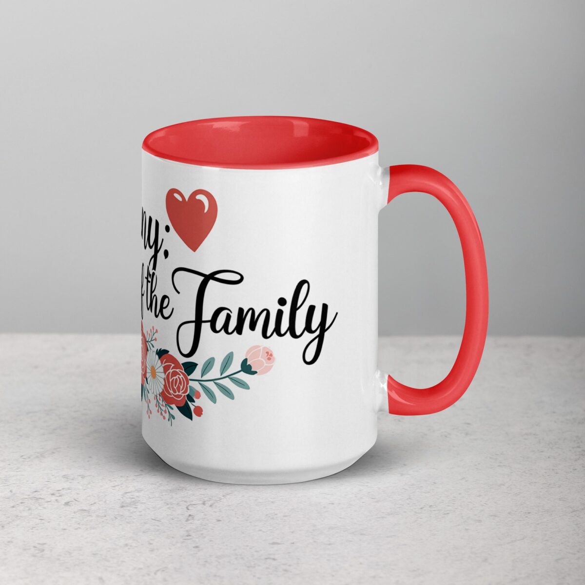 Nanny: The Heart of the Family Coffee Mug - Image 12