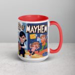 Nanny: Manager of Mayhem Coffee Mug & Tea Cup - Image 12