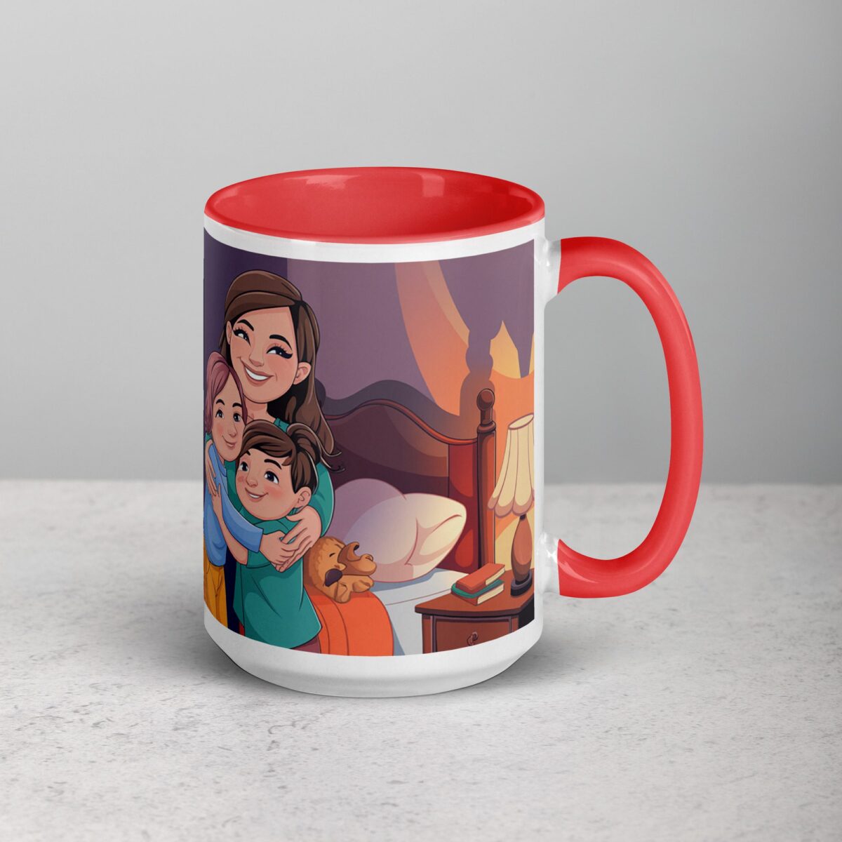 Official Nanny: Hugs, Smiles, and Bedtime Stories Mug - Image 12