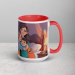 Official Nanny: Hugs, Smiles, and Bedtime Stories Mug - Image 12