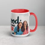 Sisterhood: Powered by Love and Laughter Coffee Mug - Image 12