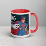 Teaching Is My Superpower Woman Coffee Mug & Tea Cup - Image 12